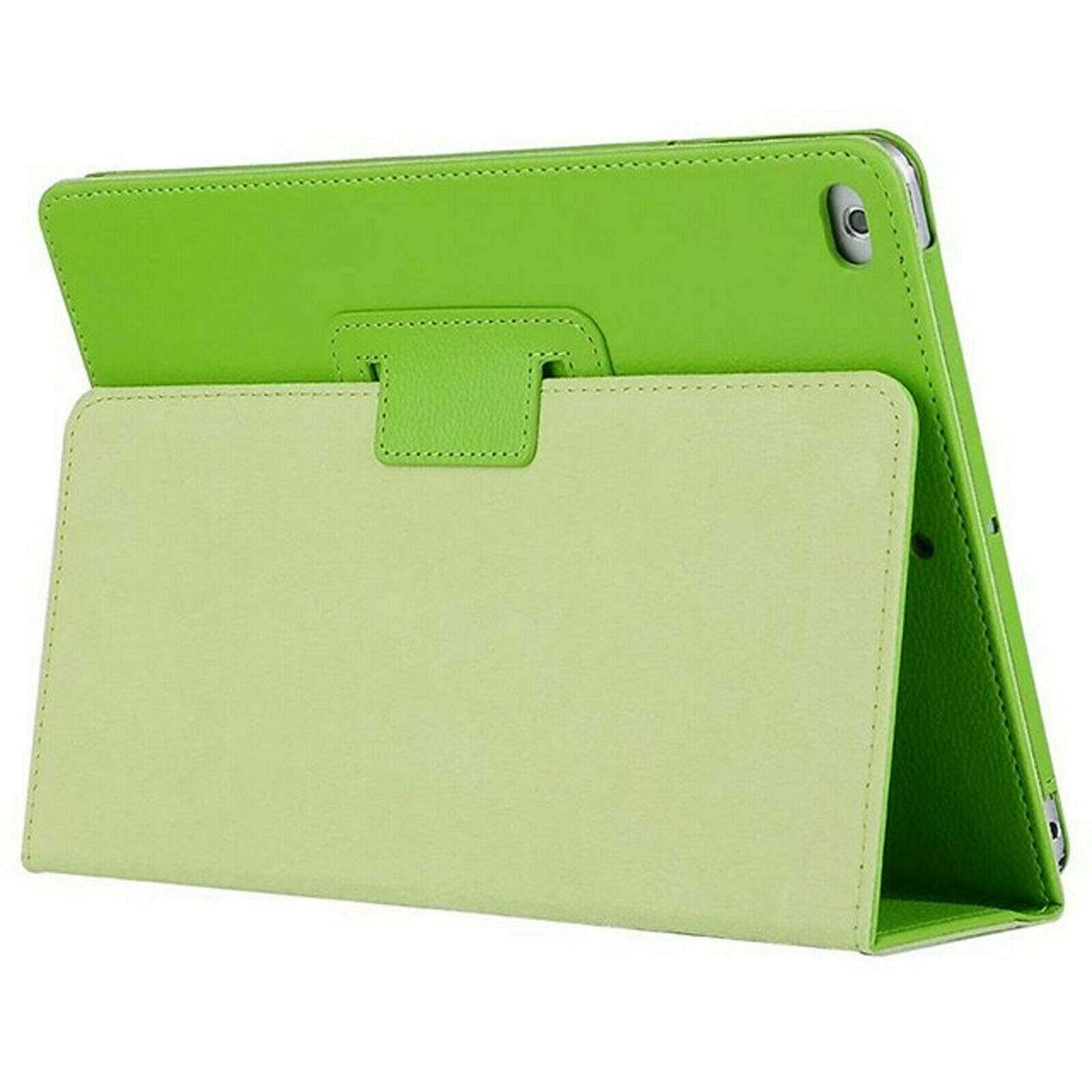 Flip Folio Case For iPad Air, Pro, iPad 5th & 6th Gen 9.7'' PU-Leather Stand Cover - Auto Wake/Sleep (Green) — image 1