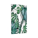 Tropical Palm Leaves 1 Gang Light Switch Covers