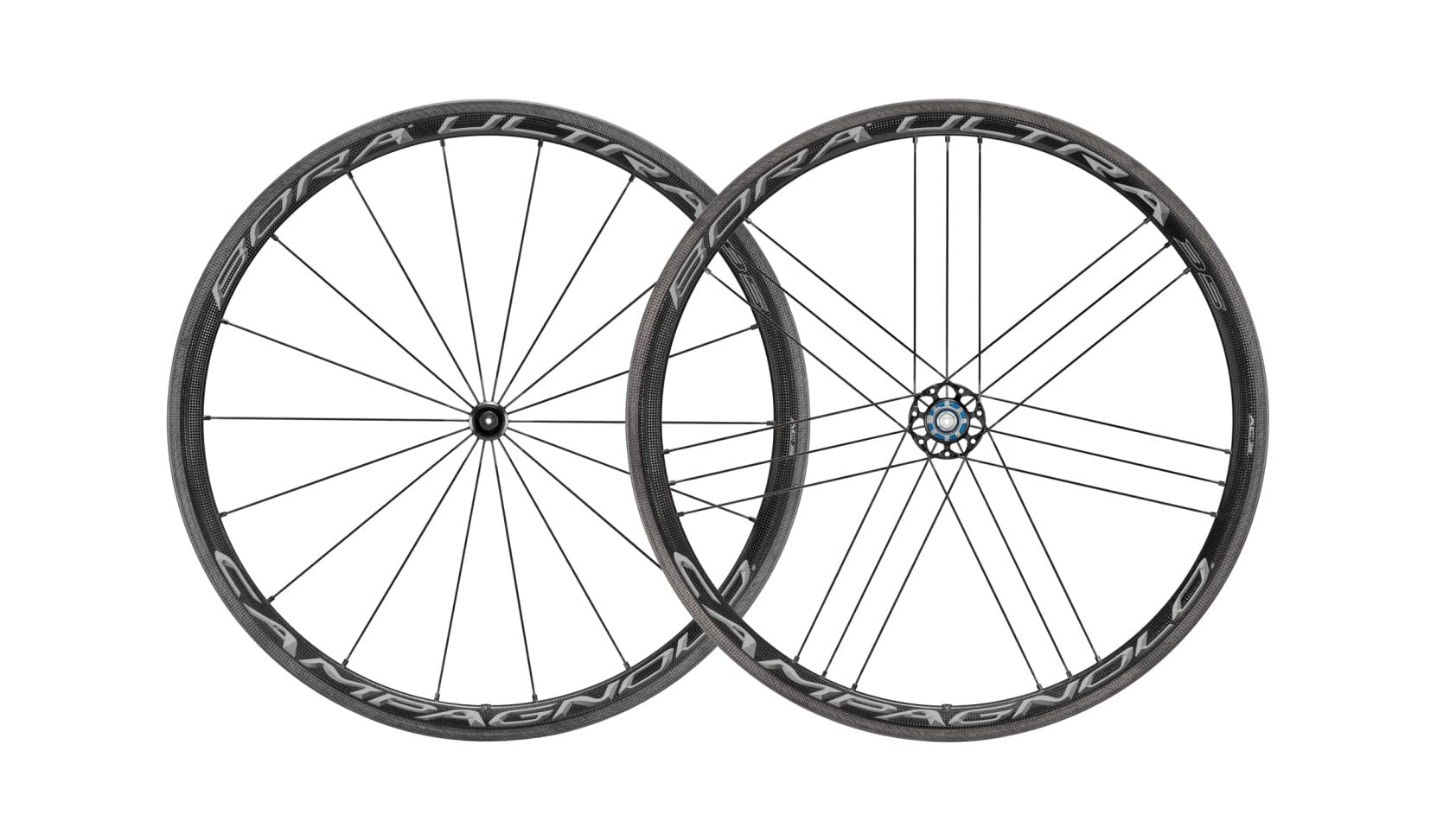 Campagnolo Bora Ultra 50 Dark Tubular Wheels, Black, One Size