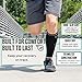 Calf Compression Sleeves For Men & Women - Leg Compression Sleeve - Footless Compression Socks for Shin Splint &Varicose Vein