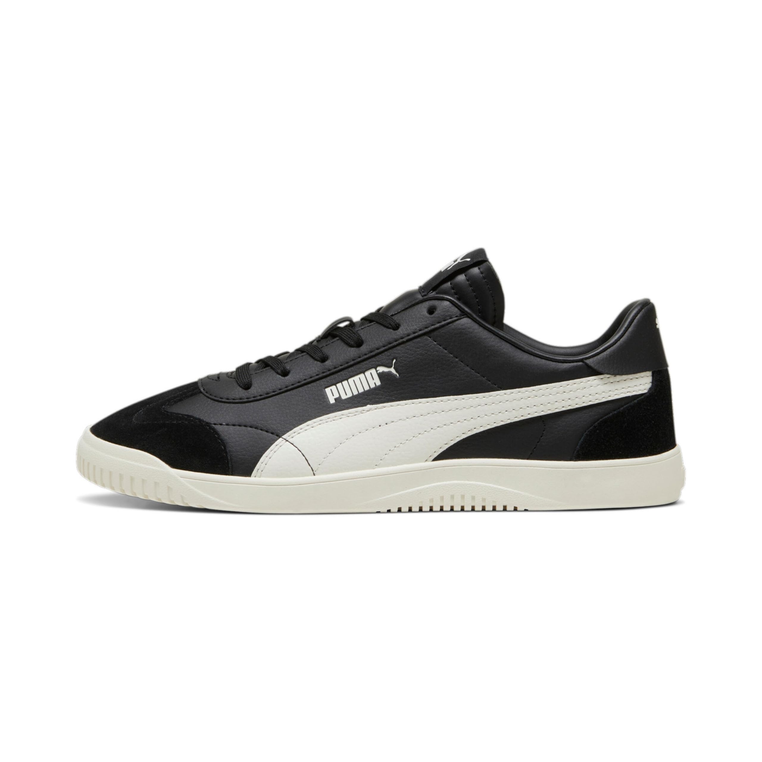 PUMA Men’s Club 5v5 Shoes Sneaker, Black-Warm White, 8.5