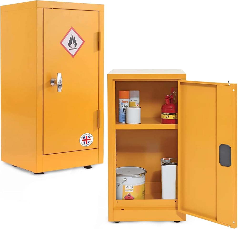 Horison Industries COSHH Fire Proof Storage Cabinet 700x355x305mm