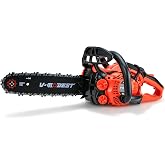 V-MODEST 12 Inch Gas Chainsaw, 25cc 2-Stroke Gas Rear Handle Chainsaw | Only 6.27 lb Dry with 1.5 HP &amp;13,500 RPM; Easy-Start System, Automatic Oiler for Wood Cutting, Tree Pruning, Yard Maintenance