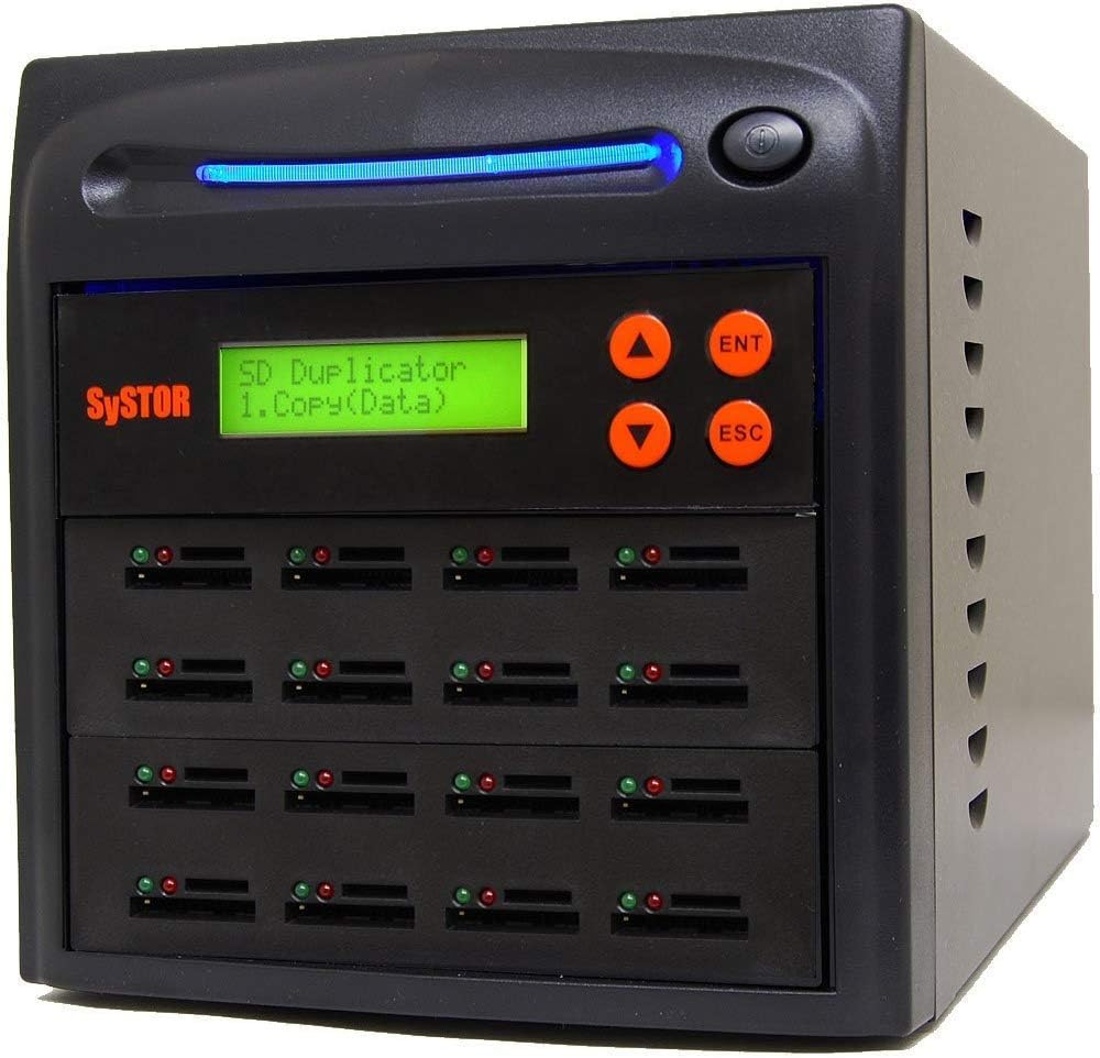 Systor Multiple SD/microSD Flash Memory Drive Card Duplicator Copier
