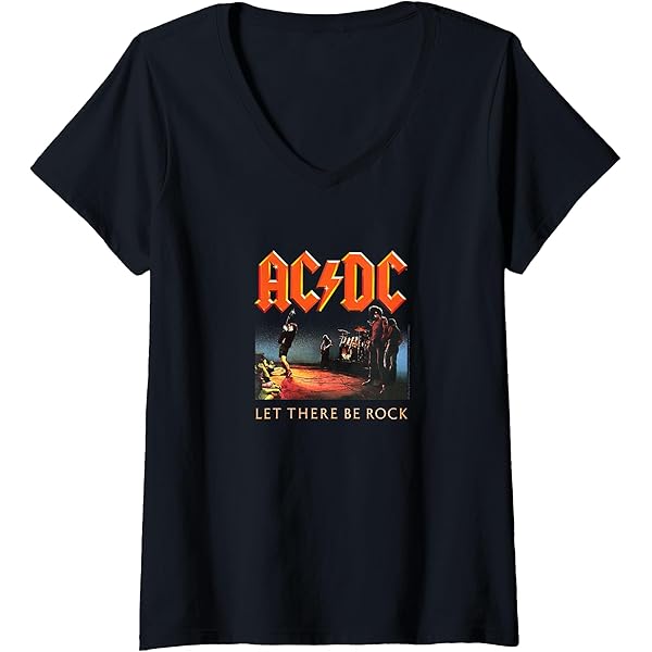 Amazon.com: ACDC - Let There Be Rock T-Shirt : Clothing