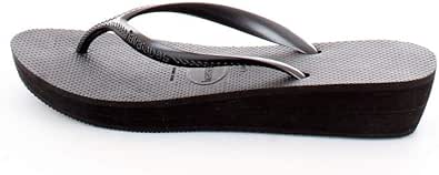 Chinelo Havaianas Feminino High Light Anabela - Preto - 38 | Amazon.com.br