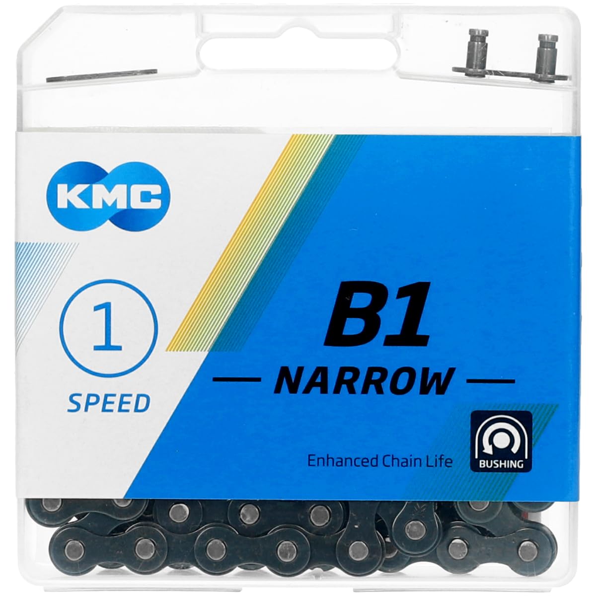 KMC B1 5-6 Speed Chain, Black, Narrow (3/32”)