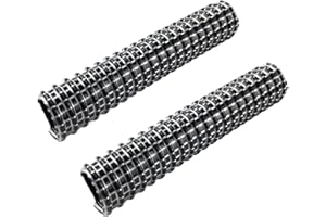 RO6G Motorized Lower Nozzle Hose Replacement Shark Rocket HV300, HV301, HV302, HV320, HV321 Vacuum Cleaner Series - 6" x 1.25" - 2 Pack (black)