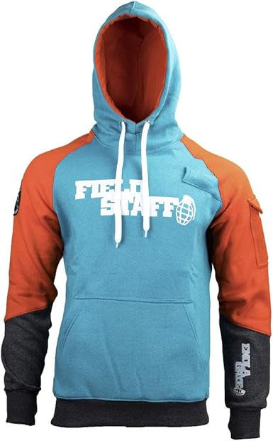 blue orange hoodie