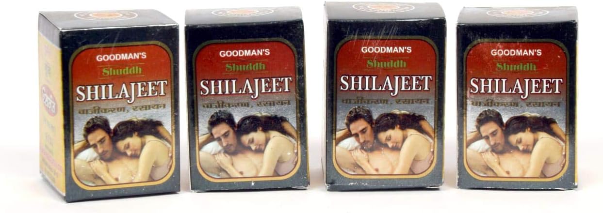 GOODMANS Shuddha Shilajeet 10 gm , Pack of 4