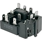 5304521534, 5304521562 Freezer PTC Start Relay Starter and Overload Protector Kit QPS2-C4R7MD3 for Frigidaire FFFU13F2VW FFFU16F2VV FFFU16F2VW FFFU18F2VW