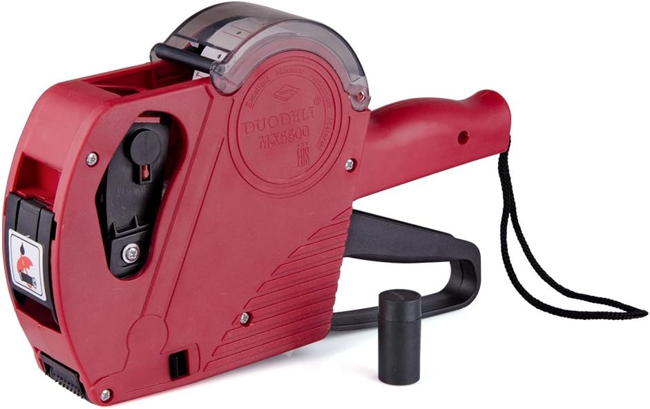 YINGHE 8 Digits Pricing Gun Kit with Labels & Two Spare Ink, Ideal to indicate prices and product codes