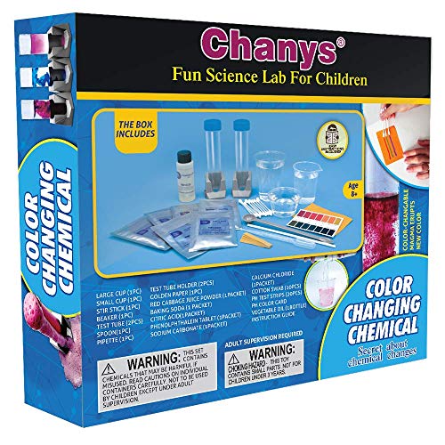 Chanys Science Kit for Kids Chemistry Set for Boys and Girls
