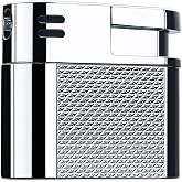 Laicengo Vintage Trench Lighter, Cool Copper Lighter, Butane Refillable Lighters, Soft Flame Lighters for Men Husband (Fuel Not Included)