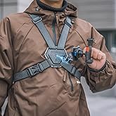 SOH Mobile Phone Chest Strap Harness Mount,Magnetic Quickly Release Adjustable Cell Phone Chest Harness Holder, VLOG/POV Balance Stability and Comfort for iPhone 16/15/14/13/12 and Other Smartphones