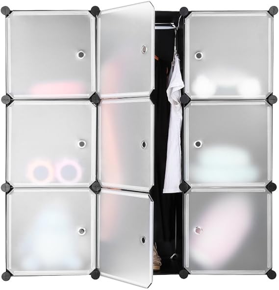 LANGRIA Armario Modular, Estantería por Módulos, Armario de Almacenaje