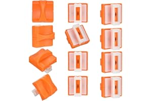 6 Pcs/Set Paper Cutter Replacement Cutting Blades with Automatic Security Safeguard Design for A4 Paper Trimmer