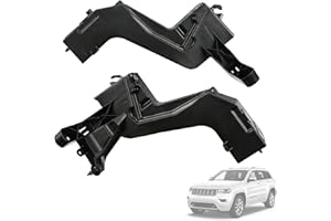 Promrmr 2PCS Radiator Support Bracket 68223400AA Compatible with Jeep Grand Cherokee 2014-2021 Replace 68223399AA CH1225271 C