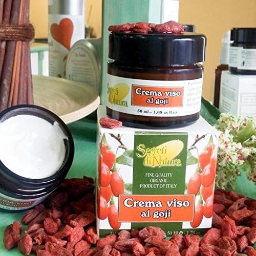 100% Organic Cosmetics FACE cream GOJI 50 ml Made in Italy