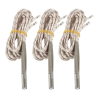 Amazon Com Bczamd 24v 50w Upgraded Ceramic Cartridge Heater Wire 1m 3d Printer Accessories Heating Tube 620mm For Reprap Prusa Mendel I3 Mk3 Mk10 Maker Select V2 3d Printer Parts V6 Hotend J Head