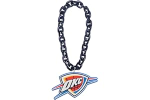 aminco Oklahoma City OKC Thunder Fan Chain, Navy