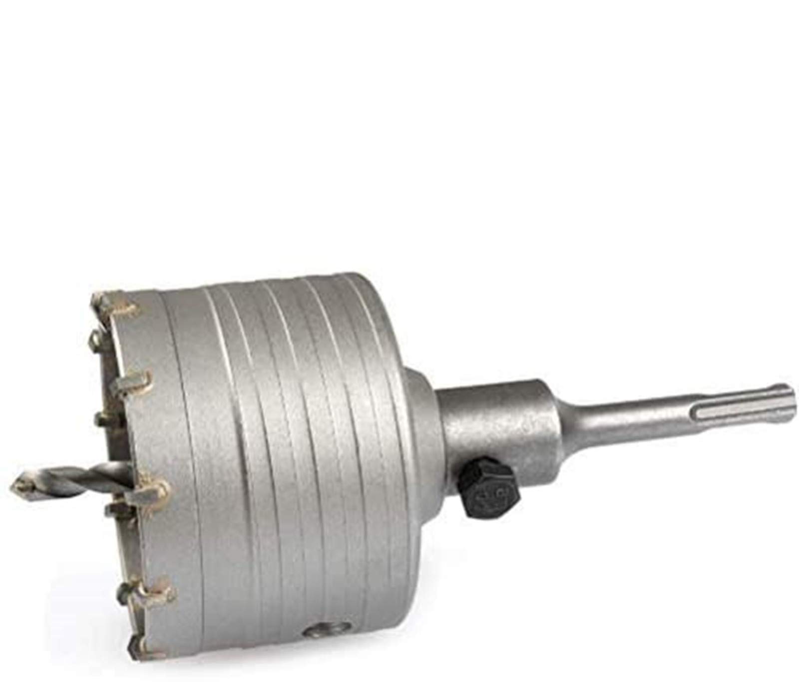 TIMESETL Ø 82mmx110mm TCT Core Bit SDS Plus Arbor Pilot Drill Concrete Masonry Brick Hole Cutter