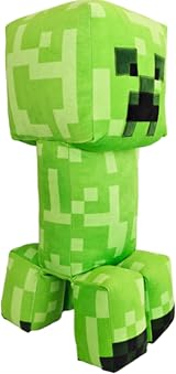 Mattel Minecraft 30cm Large Embroidered Plush Creeper Gift Quality Toy view 3