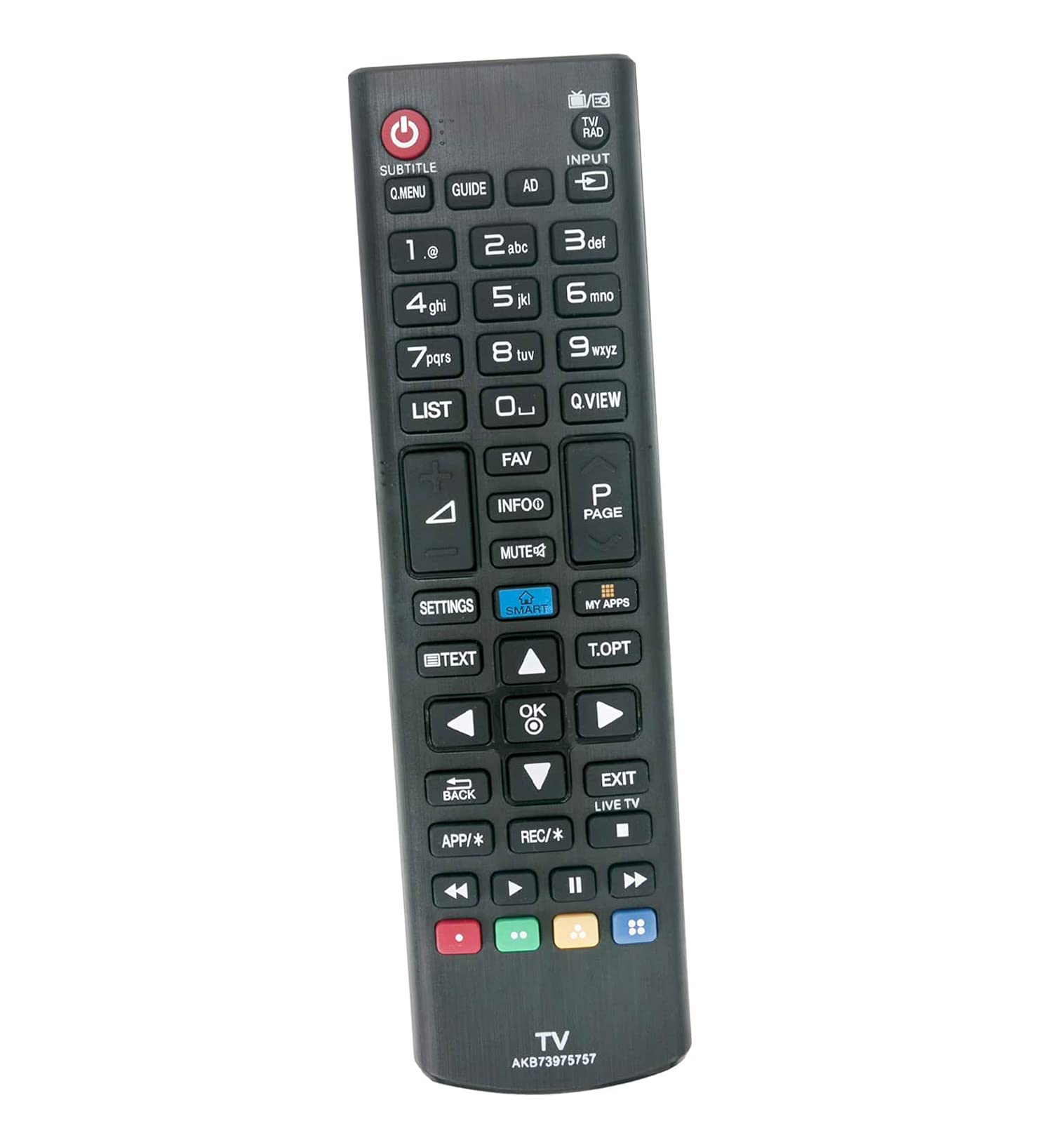 AULCMEET AKB73975757 sub AKB73975728 AKB73975758 Replaced Remote Compatible with LG 39LB582U-ZJ 39LB582V-ZJ 42LB580V-ZD 42LB5820-ZJ 47LB582V-ZJ 47LB582V-ZG 47LB5800-ZM 47LB580B-ZM 39LB580U-ZM