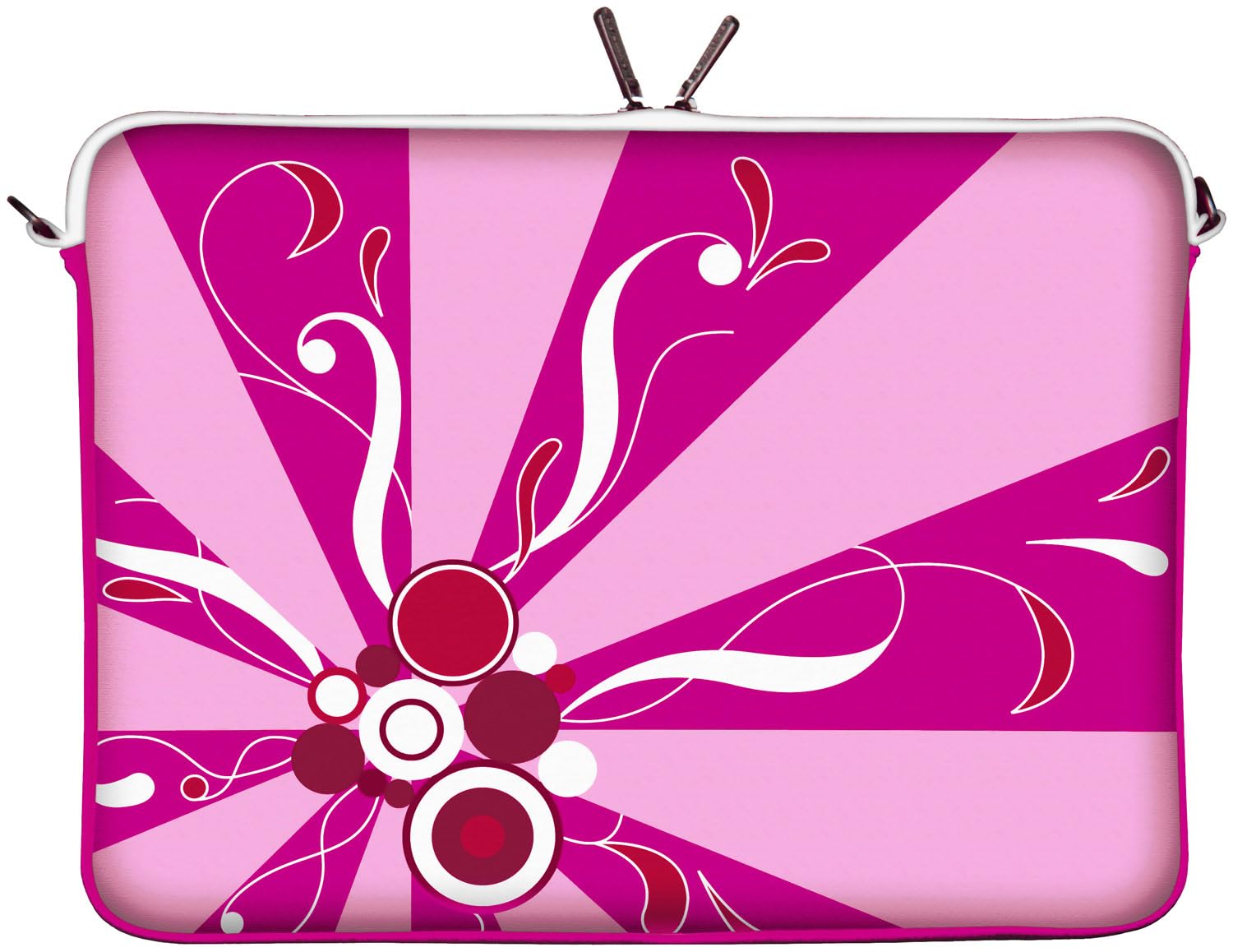 DIGITTRADE LS155-10 Magic Rays Designer Netbook Sleeve 10.1" Laptop iPad Notebook Tablet Cover neoprene soft carry case up to 10.2 inch Anti Shock System