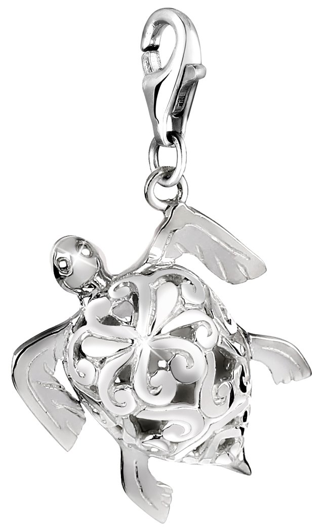 Nenalina Charm turtle pendant in 925 sterling silver for all popular charms 713014-000