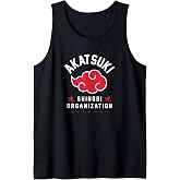 Naruto Shippuden Akatsuki Shinobi Organization Tank Top Small