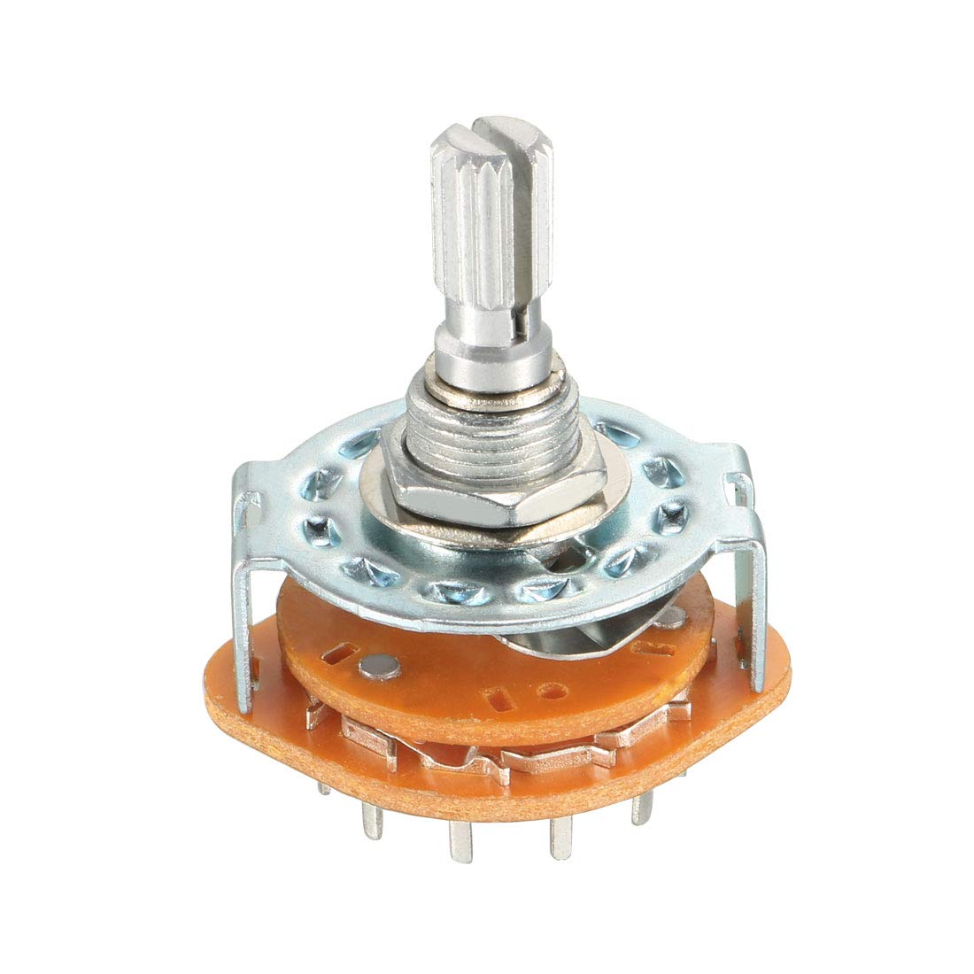 sourcing map 3P4T 3 Pole 4 Position Selectable Single Deck Band Selector Rotary Switch
