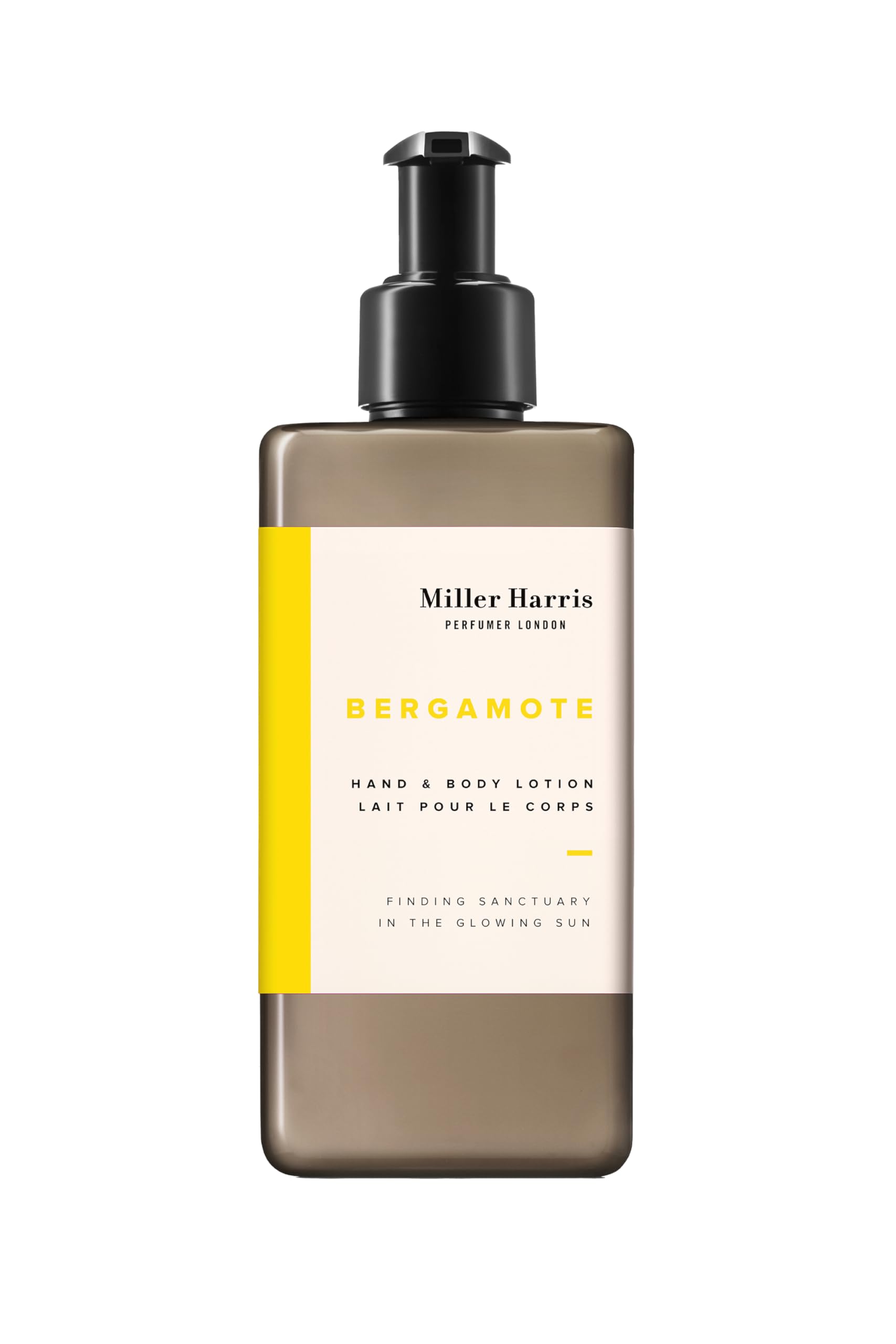 Miller Harris Bergamote Hand and Body Lotion 300ml – Rosemary, Vitamin E and Coconut | Citrus & Aromatic Scent for Gentle Cleansing