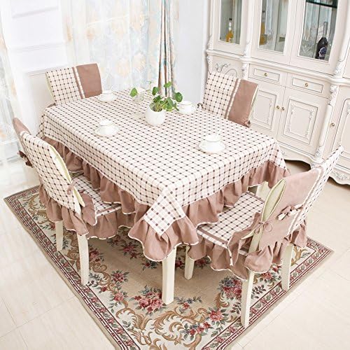Cloth lattice table cloth/ table cloth/ table cloth-A 110x110cm(43x43inch)