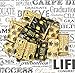 Class of 2017 Graduation Party Favor Stickers for Hershey's Miniature Bars, Set of 54 (Black and Gold)