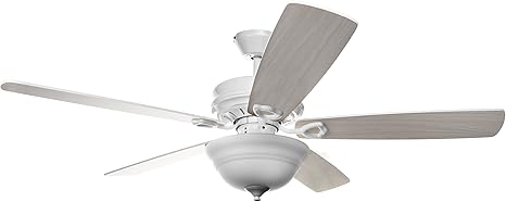 Hyperikon Ceiling Fan With Remote Control 52 Inch Light Wood