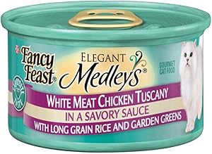 Fancy Feast Elegant Medleys White Meat Chicken Tuscany Canned Cat Food