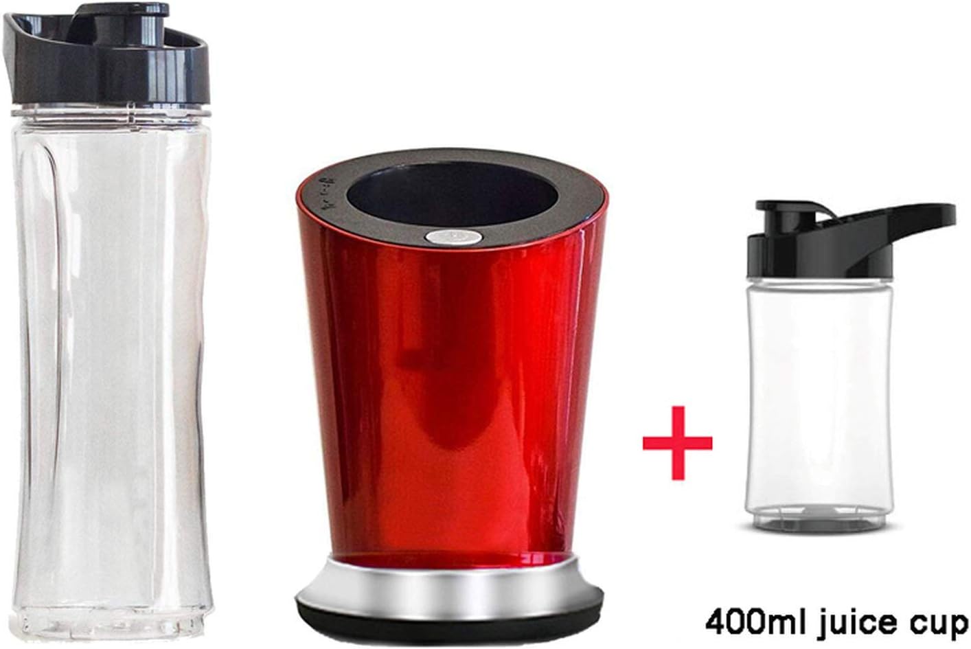 300W Portable Personal Mini Food Blender Mixer Milkshake Juicer,with extra 400ml cup Plug