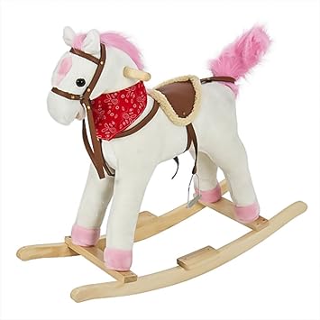 plush pony ride on