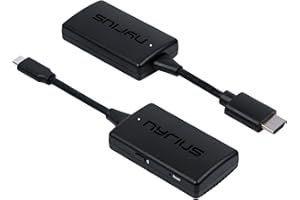 Nyrius Orion Prime Wireless USB-C to HDMI Video Transmitter & Receiver, Plug & Play Extender, Stream Full HD 1080p up to 150f