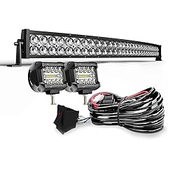 DOT 5D Curved 32" 180W Led Light Bar+2x 4 60W Led