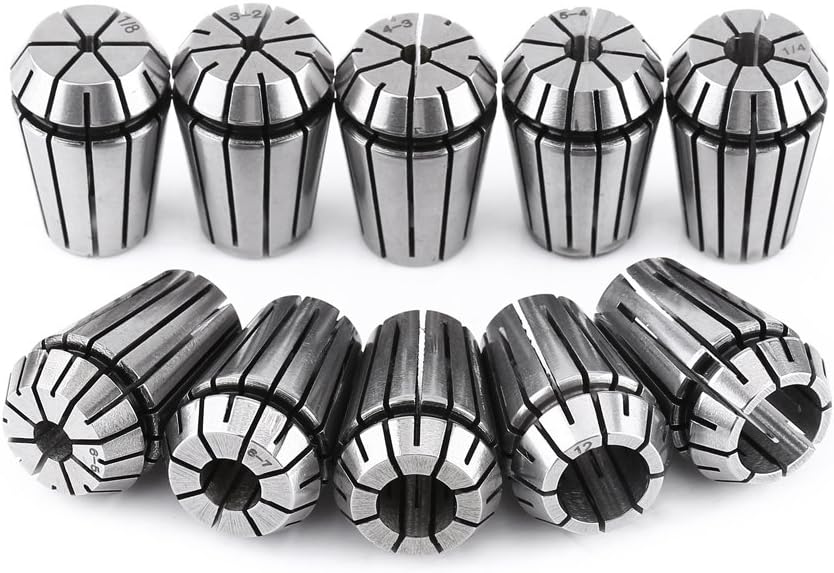 Utensili Elettrici E A Mano Pinze Collet Chuck 10pcs/set ER20 Pinza In Acciaio Per Molle Ad Alta - Foto 2