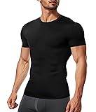TAILONG Short Sleeve Compression Shirt Men