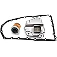 TRANSPEED CVT Transmission Fluid Filter and Gasket Kit, Oil Filter Kit JF011E RE0F10A RE0F10B Gearbox For Nissan Altima Sentra Rogue Juke - Replace 31728-1XF02 31728-1XF03 31397-1XF0D 31728-1XZ0D