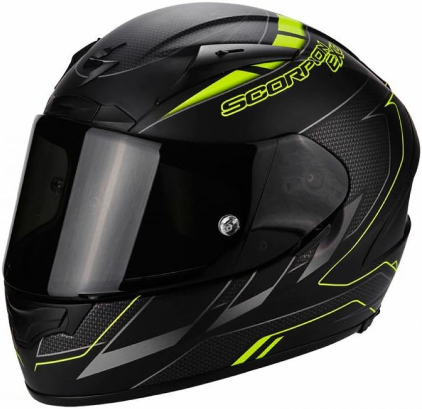 Scorpion Helmets EXO 2000 CUP BLK CHAM/YELL LRG
