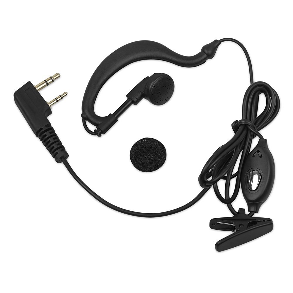 Walkie Talkies Earphone 2PCS Walkie Talkie Headsets Headphones with Microphone TL058 prostereu