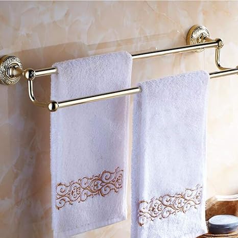 Toallero de bronce antiguo para casa klásico montado en la ...