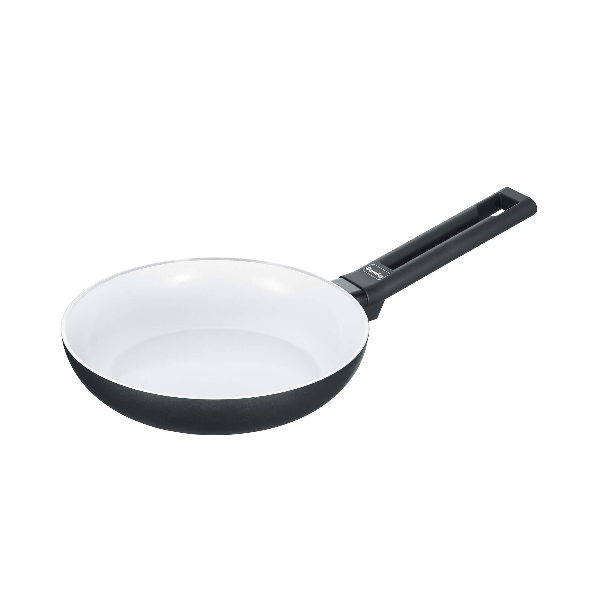 Berndes Starter b.Nature Frying Pan 20 cm with Sustainable Coating Made of Quartz, Suitable for Induction Cookers, Scratch-Resistant