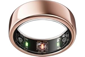 Oura Ring Gen3 Horizon - Rose Gold - Size 9 - Smart Ring - Size First with Oura Ring Gen3 Sizing Kit - Sleep Tracking Wearable - Heart Rate - Fitness Tracker - 5-7 Days Battery Life