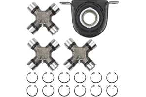 Afa Motors (4WD) Driveshaft Carrier Bearing and U Joint Kit for Ford F250 F350 Super Duty 1999-2010-Center Support Assembly